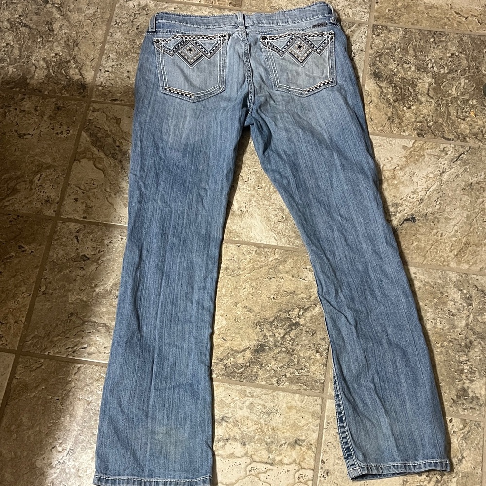 Women's cruel gruel straight leg with Embellished Pockets